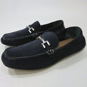 Alfani Suede Leather Men’s Moccasins Comfortable Elegant Casual Shoes Sz 10.5 M